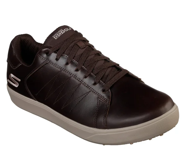 Skechers Go Golf Drive 4-LX Spikeless Golf Shoes - Chocolate - 13