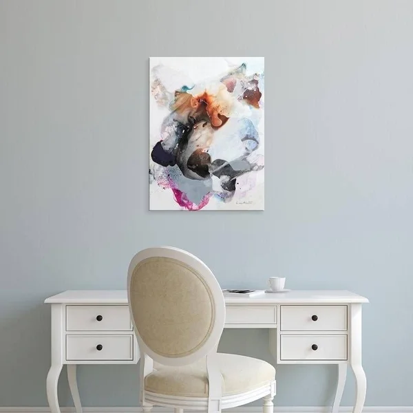 Easy Art Prints Lina Alattar's 'Without Intentions' Premium Canvas Art (24 x 18)