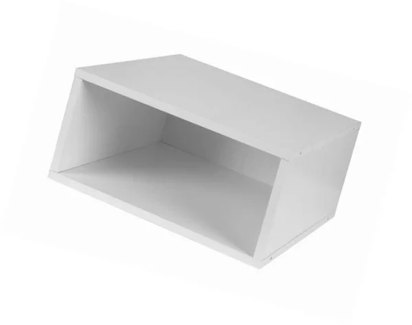 Niche Cubo Storage Set 4 Half Size Cubes - White Wood Grain