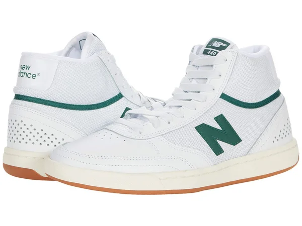 New Balance Men's Numeric 440 High - White/Green (Size 11.5)