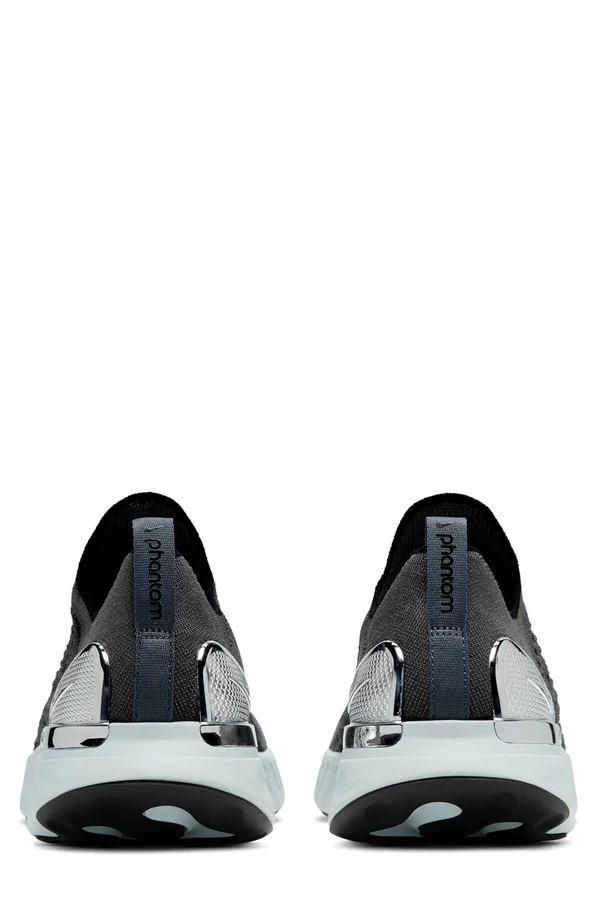 Nike Men's React Phantom Run Flyknit 2 Running Shoes CJ0277 - 10.5 - Grey
