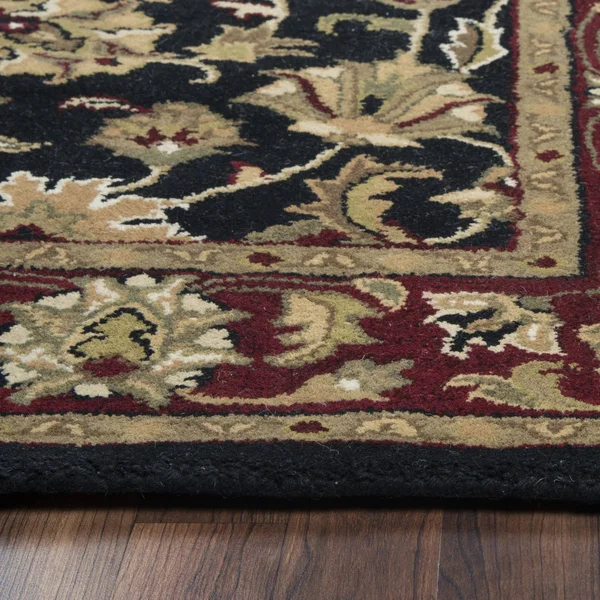 Rizzy Volare Vo0821 8& Round Black Area Rug