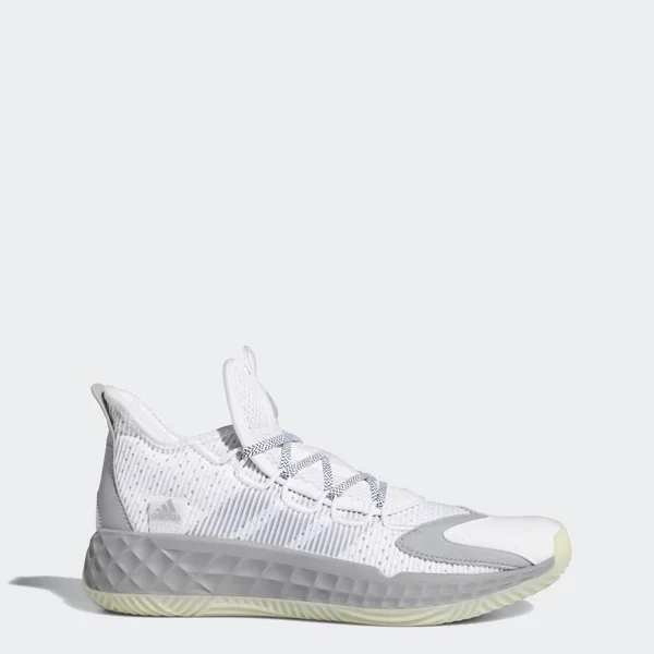 Adidas Pro Boost Low Shoes - Unisex - Cloud White, Chalk White - M 20, W 21