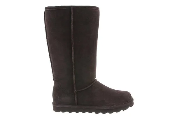 Bearpaw Women's Chocolate Elle Tall Wide Boots - Size 8, Brown