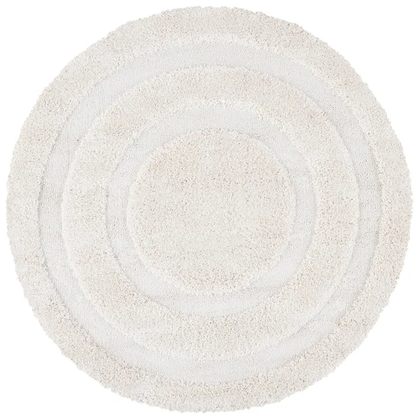 Safavieh Florida Shag Sg454-1313 6&7x22 Square Beige/Beige Area Rug