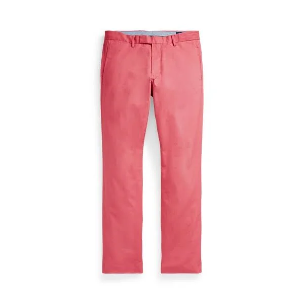 Ralph Lauren Men's Stretch Slim Fit Chino Pant - Size 33 in Adirondack Berry