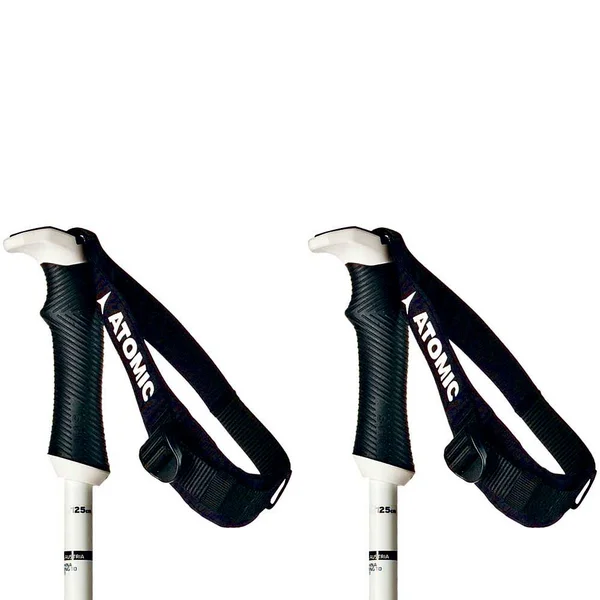 Atomic AMT SQS Women's Alpine Ski Poles 125 White/Black