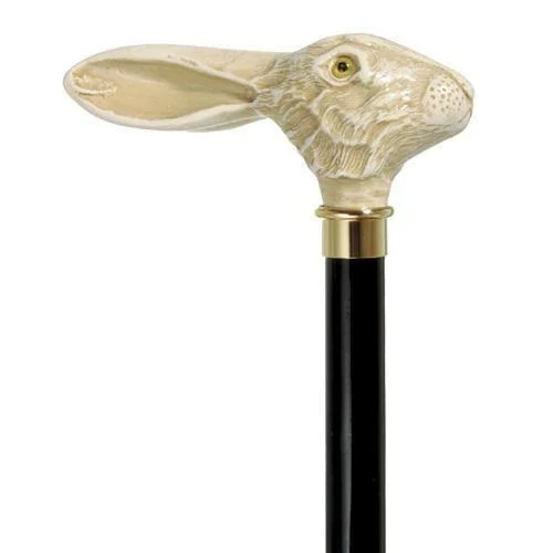 White Rabbit Walking Cane