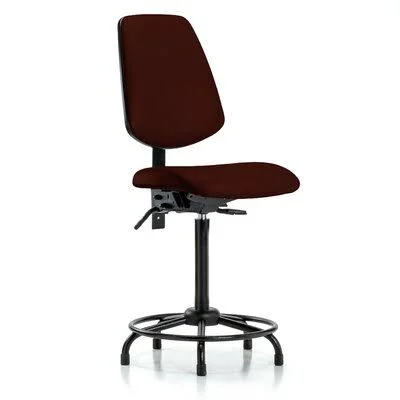 Symple Stuff Gavin Drafting Chair, Red