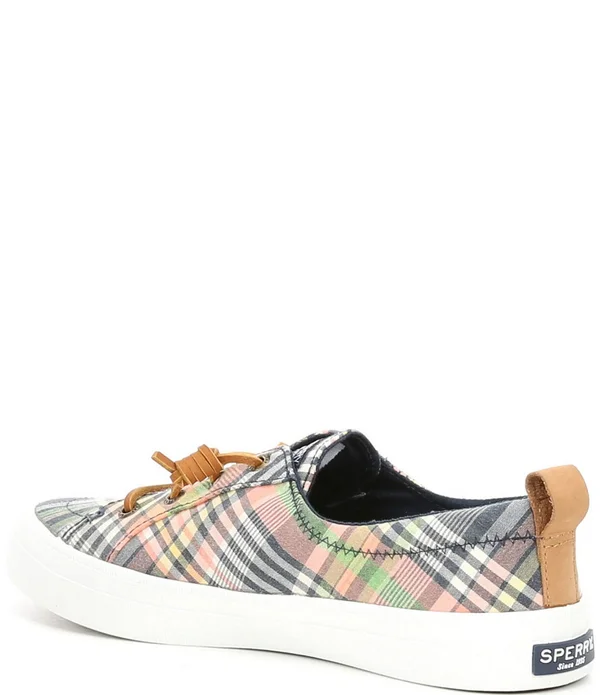 Sperry Top-Sider Women's Crest Vibe Sneaker - Size: 7, Kick Back Plaid