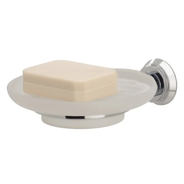 Valsan Nova Soap Dish Finish: Chrome