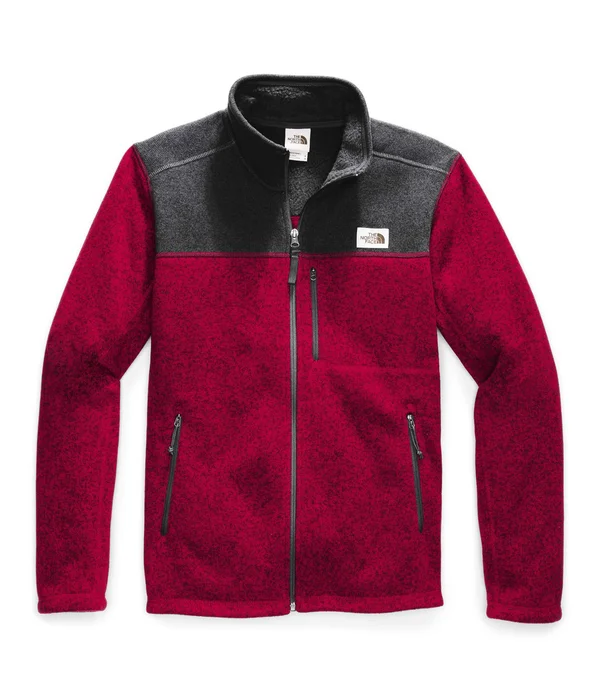 The North Face Men's Gordon Lyons Full-Zip Jacket: Cardinal Red Heather