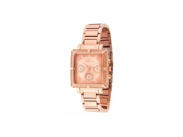 Invicta 14872 Women's Wildflower Rose Gold Dial Rose Gold Steel Bracelet Watch