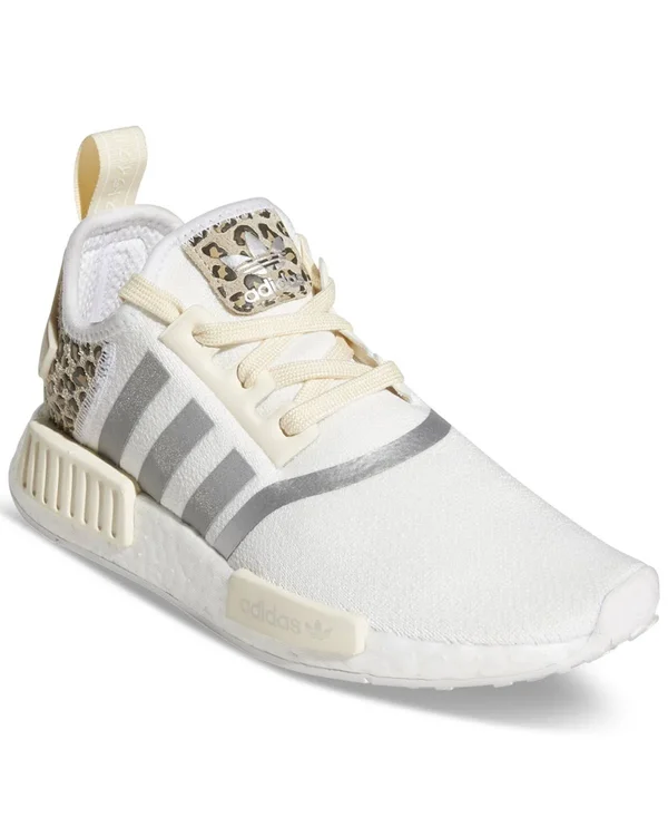 Adidas Women's Originals NMD R1 Animal Print Casual Shoes FZ1018 - 10.0 - White