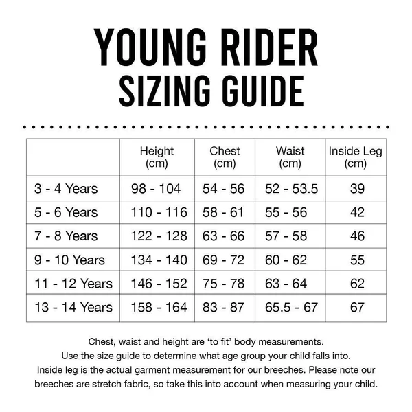 LeMieux Young Rider Pull on Breech