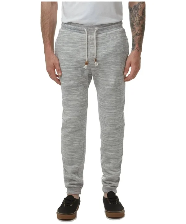tentree Atlas Sweatpant - Men's Hi Rise Grey Space Dye - M