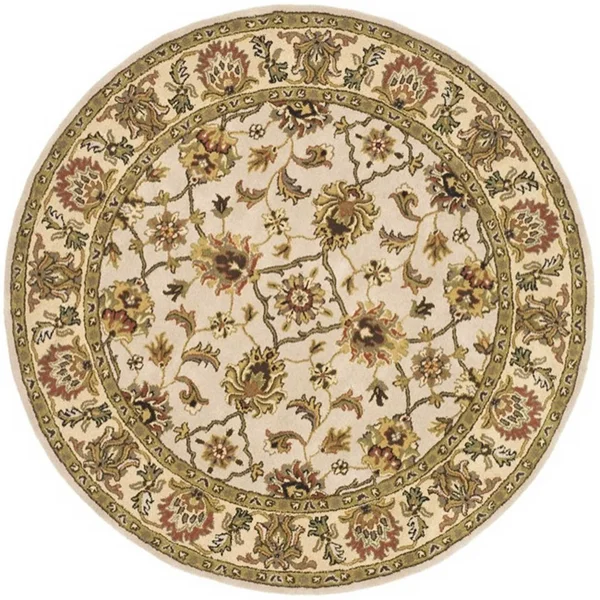 Safavieh Heritage HG452A Ivory, Light Gold 5& x 8& Area Rug