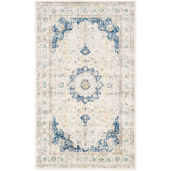 Safavieh Evoke EVK220D 2&2x22 x 9&0x22 Runner Grey - Ivory Area Rug