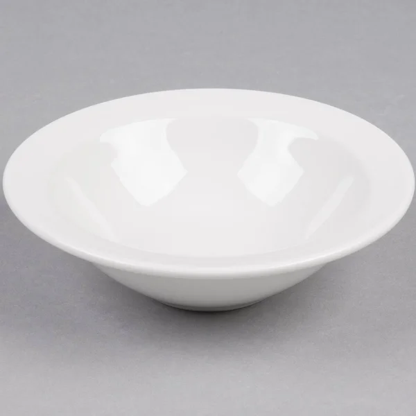 Tuxton ALD-063 Alaska 10 oz. Bright White China Grapefruit Bowl