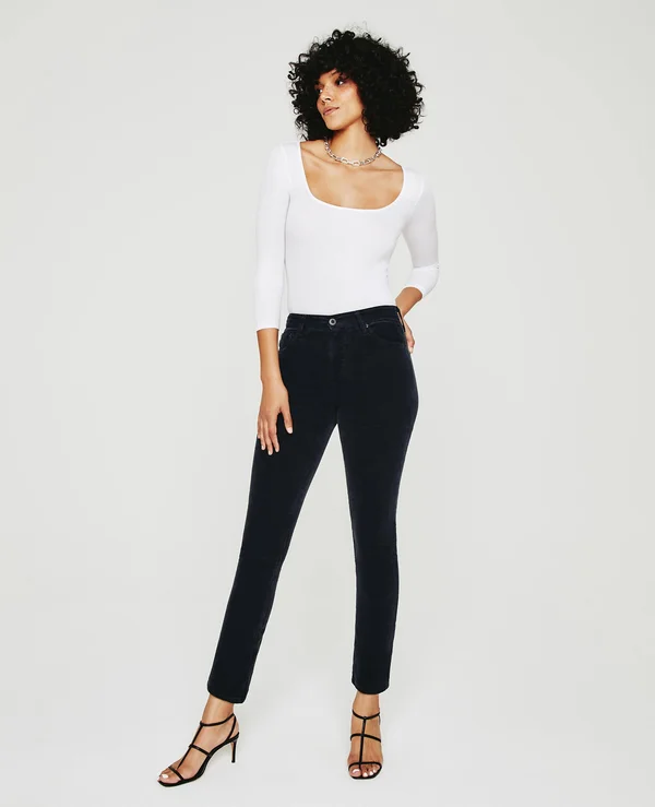 Ag Jeans Women's Mari Skinny Jeans - Sulfur Black - Size 25
