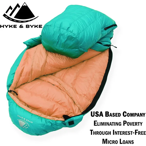 800 Fill Power Goose Down Sleeping Bag for Backpacking