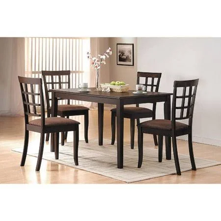 Winston Porter Dracut Counter Height Dining Table, Brown