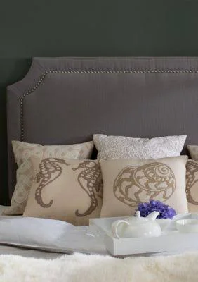 Safavieh Shayne Headboard - Grey - Queen