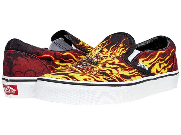 Vans Classic Slip-On &Samurai Rising& Shoes - Size 6