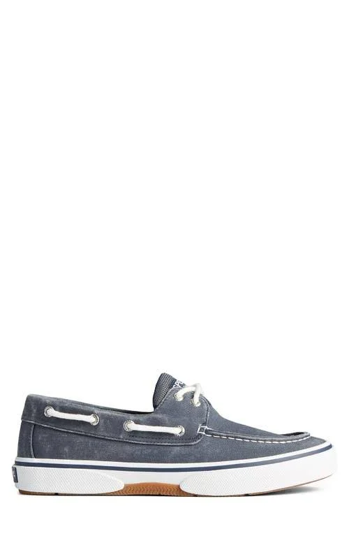 Men's Sperry - Halyard Boat Shoe, Size: 7.5 Medium, Blue