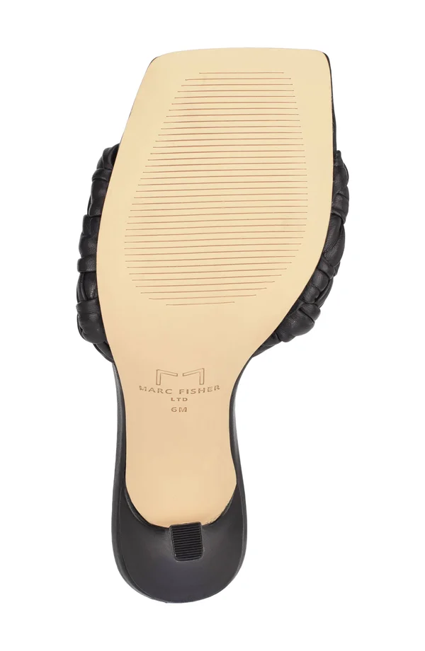 Marc Fisher Draya Slide Sandal - White - 8 M