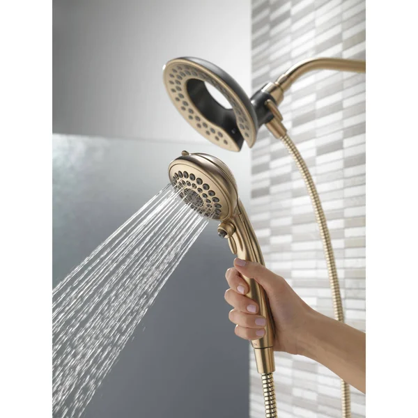 Delta 58569-SS-PK In2ition 5-Setting Two-in-One Shower - Stainless