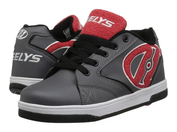 Heelys Children Boys Propel 2.0 Terry Skate Shoe (1) - Boy's, Gray
