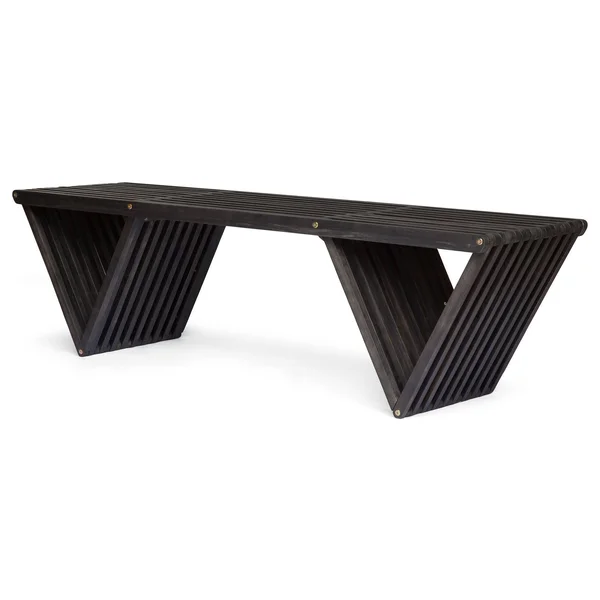 Metropol Acacia Bench - Dark Gray - Christopher Knight Home