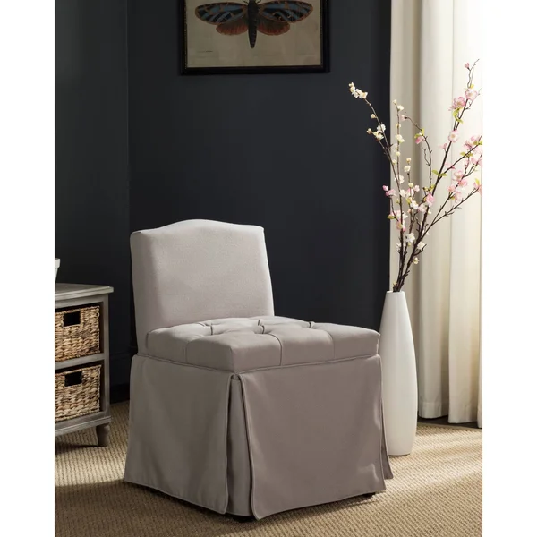 Safavieh Betsy Taupe Vanity Chair