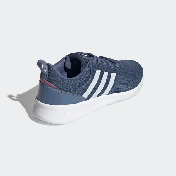 adidas - womens, QT Racer 2.0, Crew Blue/Halo blue/cherry Metallic, 5.5