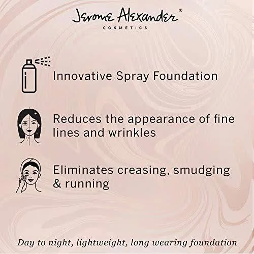 MagicMinerals Deluxe Airbrush Foundation Set by Jerome Alexander, 5 Piece Spray
