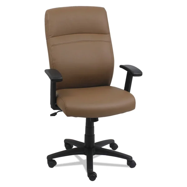 Alera High-Back Swivel-Tilt Chair, Taupe-Black