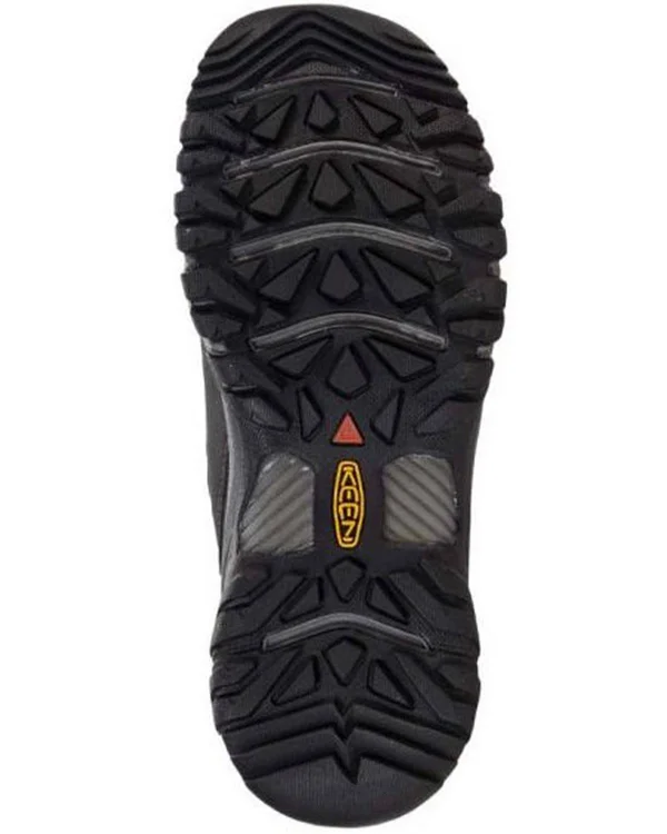 Keen Men's Targhee III Mid WP Hiking Boot Drizzle/Keen Yellow 11