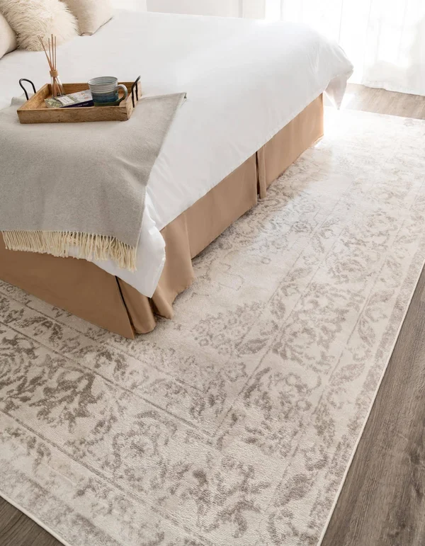 Oxford 4x6 Ivory Area Rug