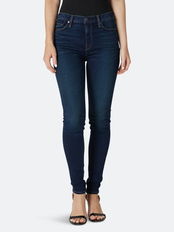 Hudson Jeans Nico Mid-Rise Super-Skinny Jeans - Midway