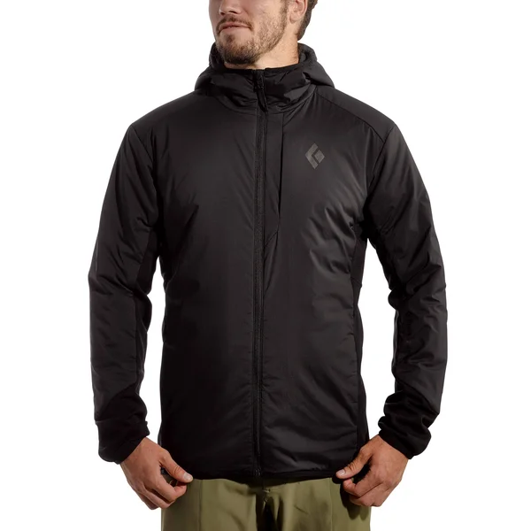 Black Diamond First Light Hybrid Hoody - Men's-Smoke-Medium