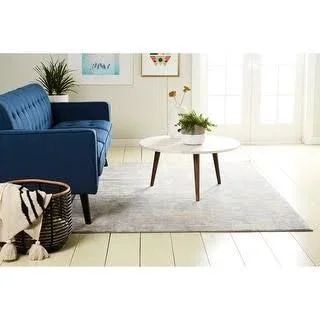 Copper Grove Maughold Area Rug (5&2x22x7&2x22 - Grey/Mustard) - Gray