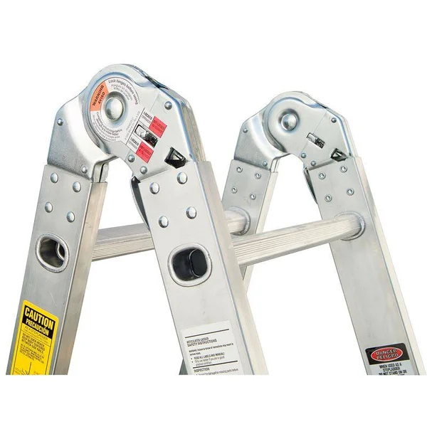 Werner 16-ft Aluminum 300-lb Type iA Multi-Position Ladder