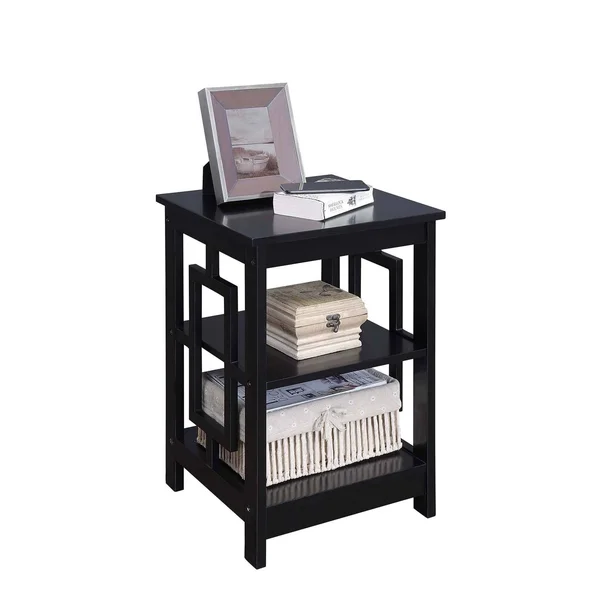 Town Square End Table Black - Breighton Home