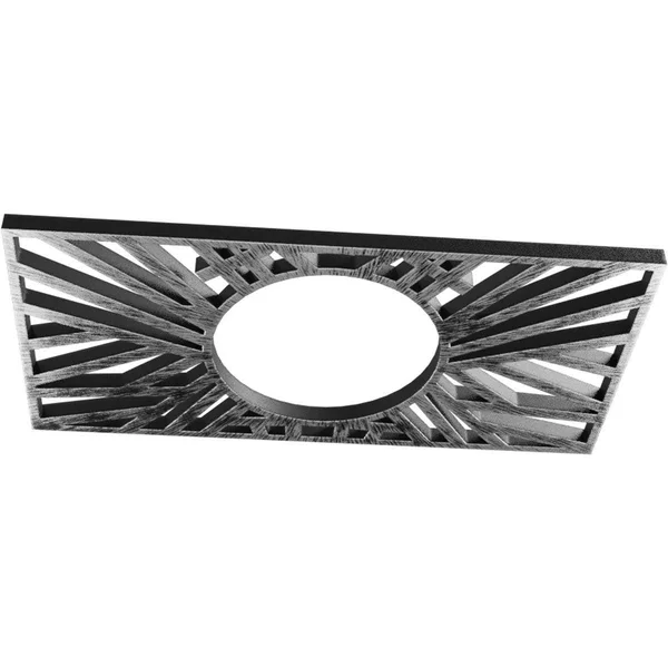 Ekena Millwork CMPP26X13HOAPG 26x22W x 13x22H x 9 5/8x22ID x 3/4x22P Hoover Architectural Grade PVC Pierced Ceiling Medallion, A