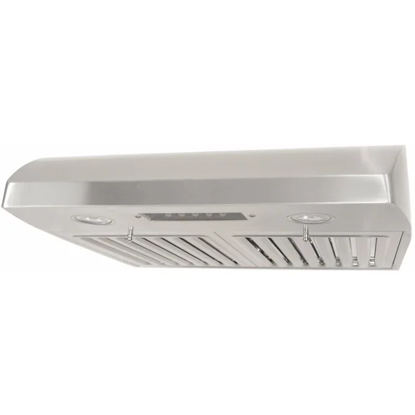 Kobe CHX2236SQB-1 Brillia 36-Inch Under Cabinet Range Hood, 3-Speed, 680 CFM, LED