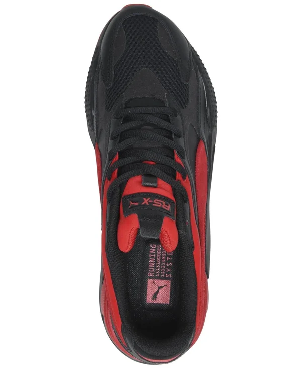 Puma RS-X3 Prism &Black High Risk Red& Mens Sneakers - Size 8.5