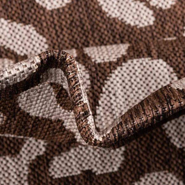 Outdoor Safari 10 ft Runner Brown Area Rug Indoor Outdoor Rug