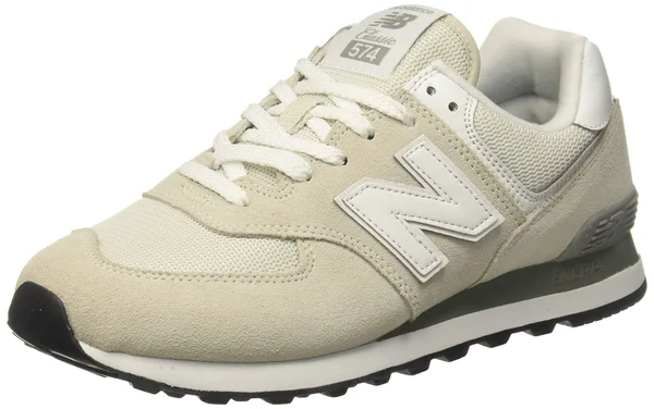 New Balance Classics WL574v2 White/White, Women's, Size: 7 Wide