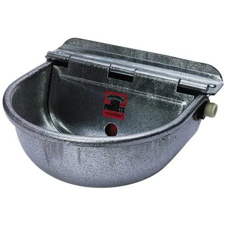 Little Giant Automatic Float-Controlled Stock Waterer, Galvanized, Size: 2